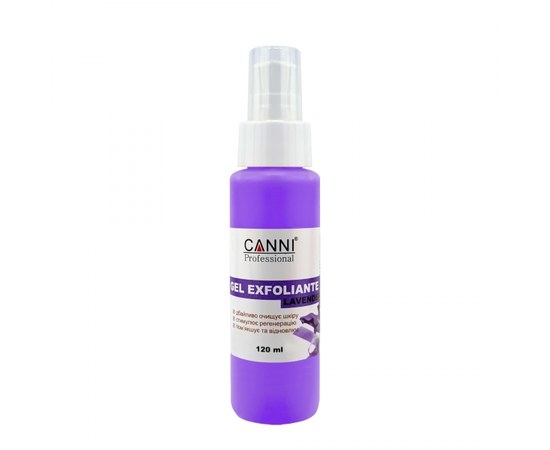 Изображение  CANNI Lavender Exfoliating Gel, 120 ml, Aroma: Lavender, Volume (ml, g): 120