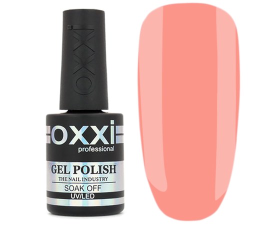 Изображение  Camouflage base for gel polish OXXI Cover Base 15 ml № 02 peach, Volume (ml, g): 15, Color No.: 2