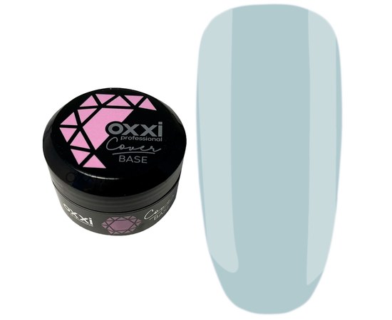 Изображение  Camouflage base for gel polish OXXI Cover Base 30 ml № 14 milky, Volume (ml, g): 30, Color No.: 14