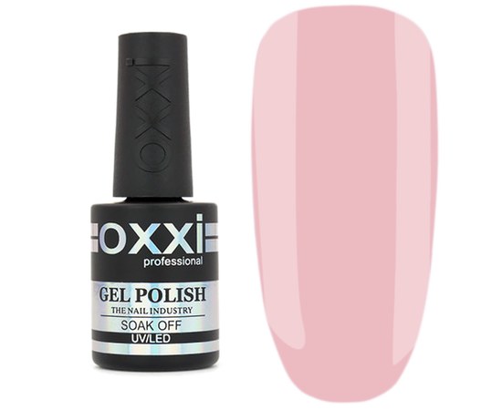 Изображение  Camouflage base for gel polish OXXI Cover Base 10 ml № 23 pale pink, Volume (ml, g): 10, Color No.: 23