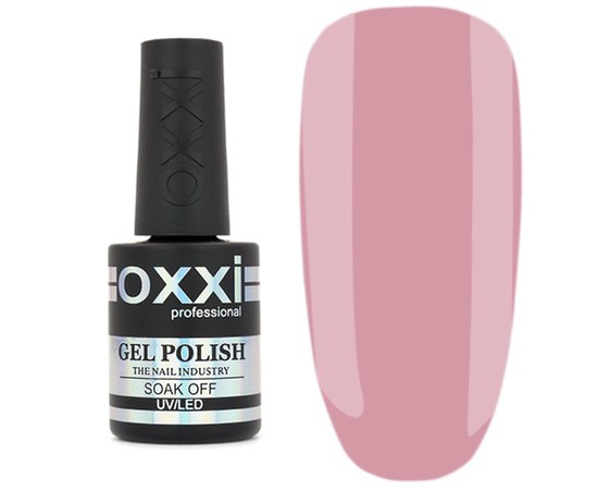 Изображение  Camouflage base for gel polish OXXI Cover Base 10 ml № 26 peach-pink, Volume (ml, g): 10, Color No.: 26