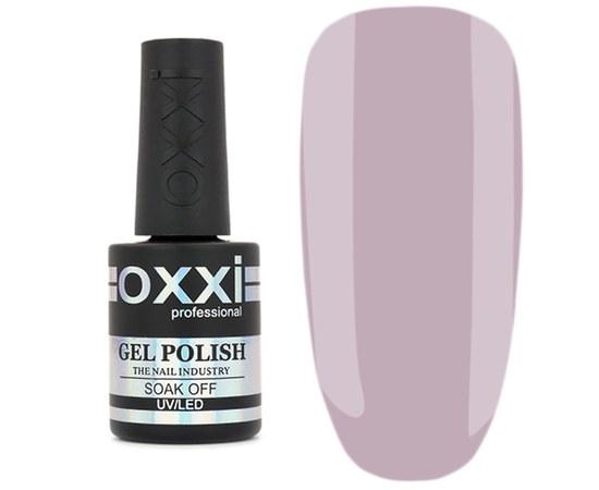 Изображение  Camouflage base for gel polish OXXI Cover Base 10 ml № 31 ash-purple, Volume (ml, g): 10, Color No.: 31