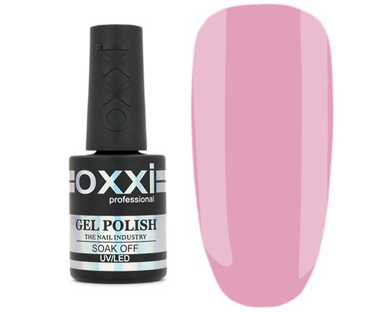 Изображение  Camouflage base for gel polish OXXI Cover Base 10 ml № 39 light pink, Volume (ml, g): 10, Color No.: 39