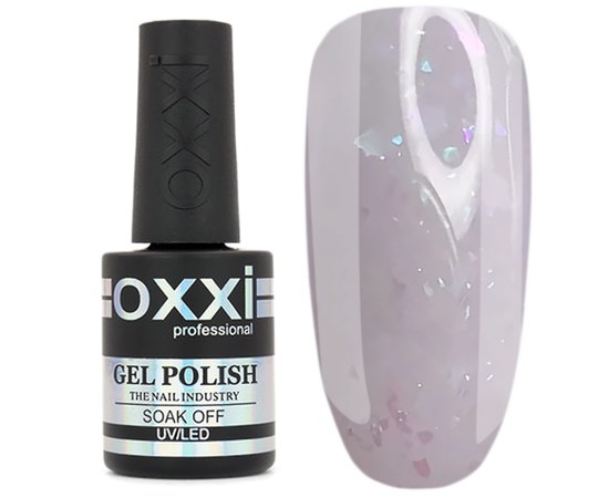 Изображение  Camouflage base for gel polish OXXI Sharm Base No. 2, milky with shimmer, 15 ml, Volume (ml, g): 15, Color No.: 2