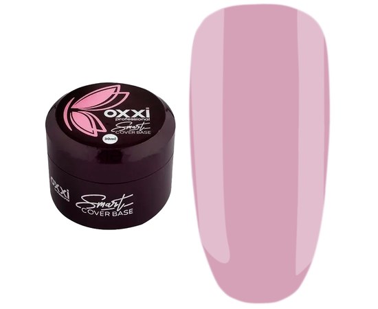 Изображение  Camouflage base for gel polish OXXI Smart Base No. 2, 30 ml, Volume (ml, g): 30, Color No.: 2