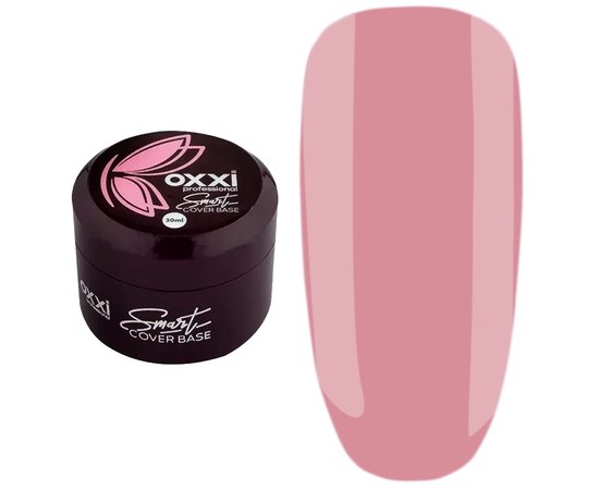 Изображение  Camouflage base for gel polish OXXI Smart Base No. 5, 30 ml, Volume (ml, g): 30, Color No.: 5
