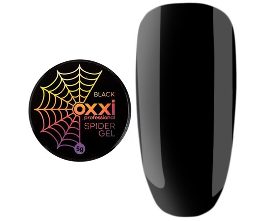 Изображение  Oxxi Spider Gel 5 g, black, Color No.: Black