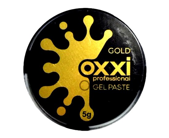 Изображение  OXXI Gel Paste 5 g, gold, Color No.: Gold