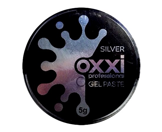 Зображення  Гель-паста OXXI Gel Paste 5 г, silver, Цвет №: Silver