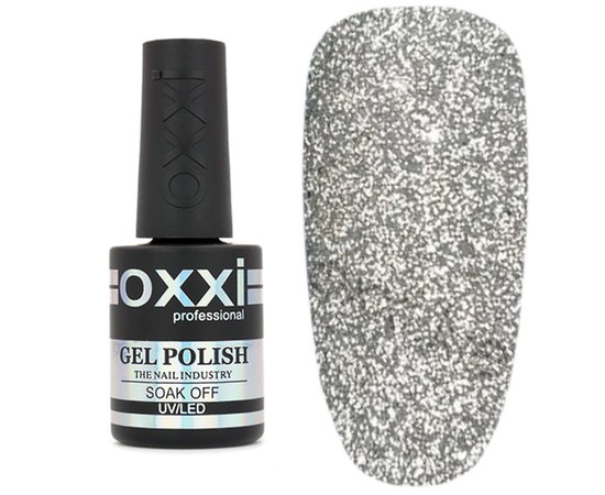 Изображение  Reflective gel polish OXXI Disco 10 ml, № 001, Volume (ml, g): 10, Color No.: 1