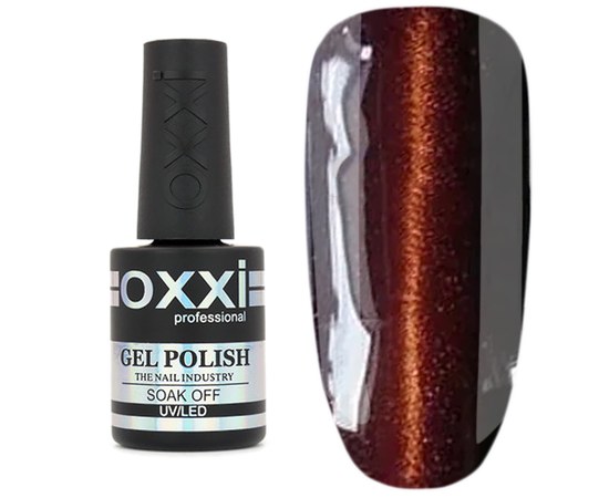 Изображение  Gel polish for nails Oxxi Professional Cat Eyes 10 ml, No. 132, Volume (ml, g): 10, Color No.: 132