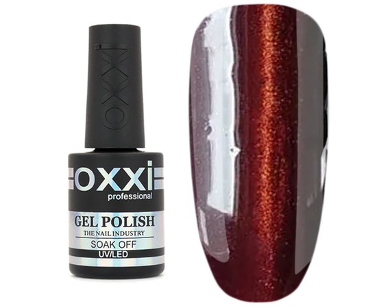 Изображение  Gel polish for nails Oxxi Professional Cat Eyes 10 ml, No. 133, Volume (ml, g): 10, Color No.: 133