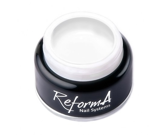 Изображение  Camouflage base for nails ReformA Cover Base 50 ml, White, Volume (ml, g): 50, Color No.: White