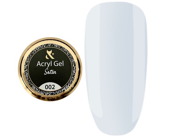 Изображение  Acryl gel for nails FOX Acryl Gel Satin 30 ml № 002, Volume (ml, g): 30, Color No.: 2