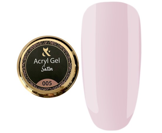 Изображение  Acryl gel for nails FOX Acryl Gel Satin 30 ml № 005, Volume (ml, g): 30, Color No.: 5