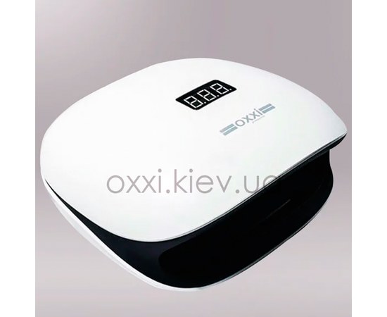 Изображение  Лампа для ногтей и шеллака LED/UV, лампа 2в1 Oxxi Professional