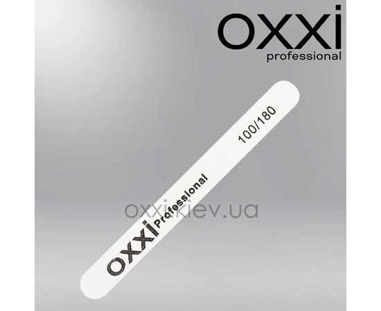 Изображение  Пилочки тонкие на деревянной основе Oxxi 100/180