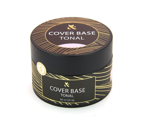 Изображение  Base camouflage for nails FOX Tonal Cover Base 30 ml, № 003, Volume (ml, g): 30, Color No.: 3