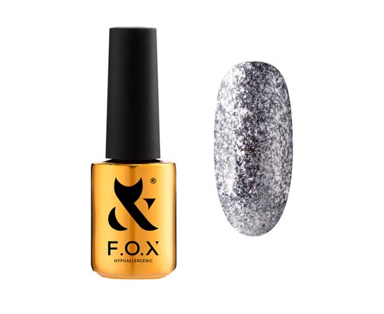 Изображение  Gel polish for nails FOX Brilliance 7 ml No. 002, Volume (ml, g): 7, Color No.: 2