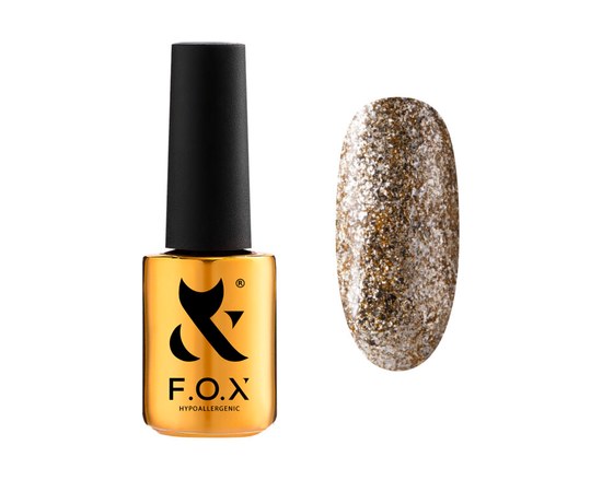 Изображение  Gel polish for nails FOX Brilliance 7 ml No. 004, Volume (ml, g): 7, Color No.: 4