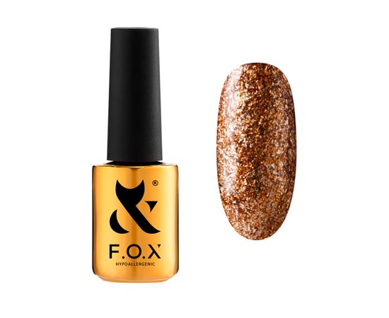 Изображение  Gel polish for nails FOX Brilliance 7 ml No. 005, Volume (ml, g): 7, Color No.: 5