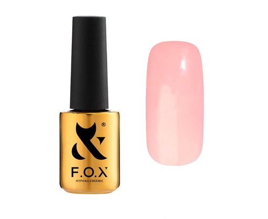 Изображение  Gel polish for nails FOX French 7 ml No. 724, Volume (ml, g): 7, Color No.: 724