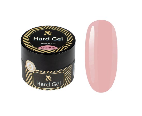 Изображение  Modeling gel for nails FOX Builder Gel Cover Pink, 15 ml, Volume (ml, g): 15, Color No.: Pink