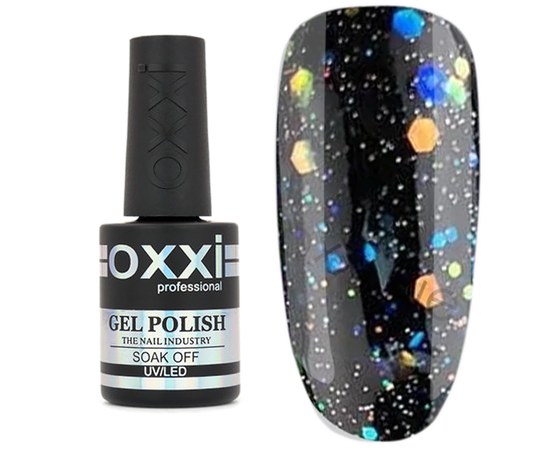 Изображение  Топ без липкого слоя Oxxi Professional Top Shiny 10 мл № 01, Объем (мл, г): 10, Цвет №: 01