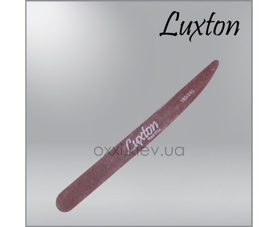 Зображення  Пилка LUXTON тонка на дерев'яній основі 180/240