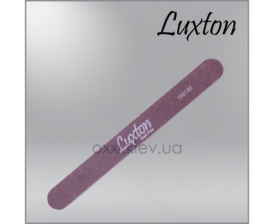 Изображение  Пилка LUXTON тонкая на пластиковой основе 100/180