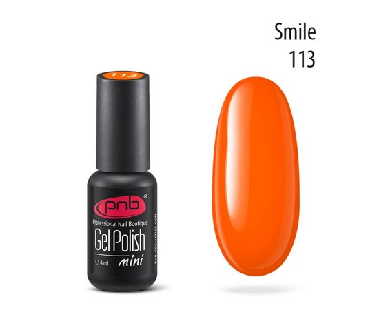 Изображение  Gel polish for nails PNB Gel Polish 4 ml, № 113, Volume (ml, g): 4, Color No.: 113