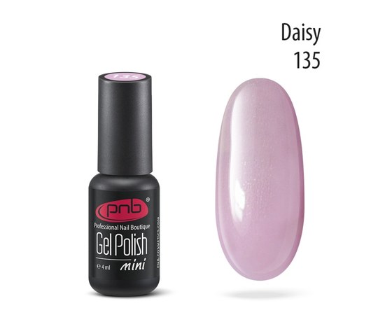 Изображение  Gel polish for nails PNB Gel Polish 4 ml, № 135, Volume (ml, g): 4, Color No.: 135