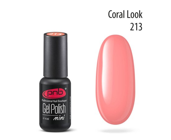 Изображение  Gel polish for nails PNB Gel Polish 4 ml, № 213, Volume (ml, g): 4, Color No.: 213