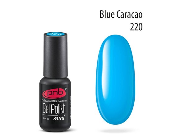 Изображение  Gel polish for nails PNB Gel Polish 4 ml, № 220, Volume (ml, g): 4, Color No.: 220