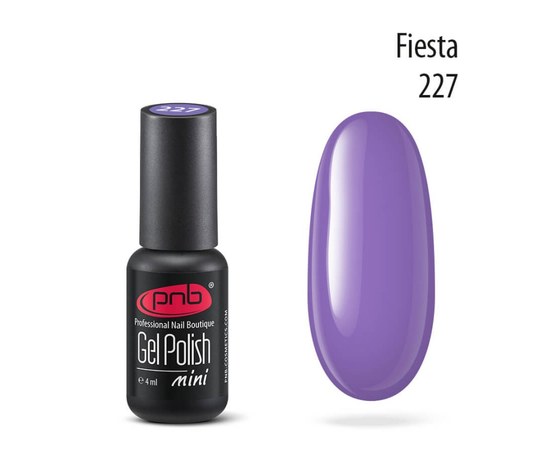 Изображение  Gel polish for nails PNB Gel Polish 4 ml, № 227, Volume (ml, g): 4, Color No.: 227