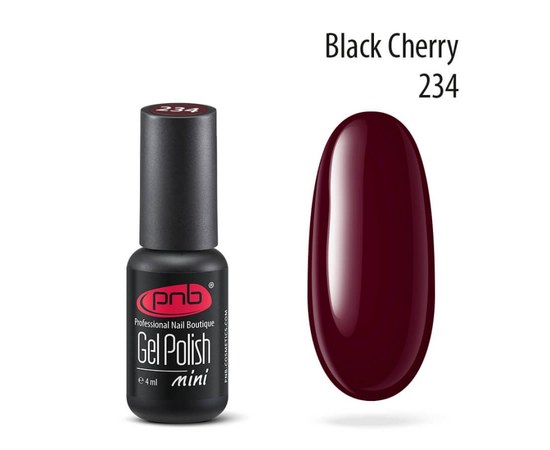Изображение  Gel polish for nails PNB Gel Polish 4 ml, № 234, Volume (ml, g): 4, Color No.: 234
