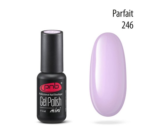 Изображение  Gel polish for nails PNB Gel Polish 4 ml, № 246, Volume (ml, g): 4, Color No.: 246