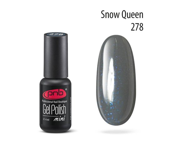 Изображение  Gel polish for nails PNB Gel Polish 4 ml, № 278, Volume (ml, g): 4, Color No.: 278