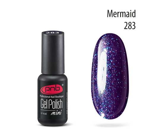 Изображение  Gel polish for nails PNB Gel Polish 4 ml, № 283, Volume (ml, g): 4, Color No.: 283