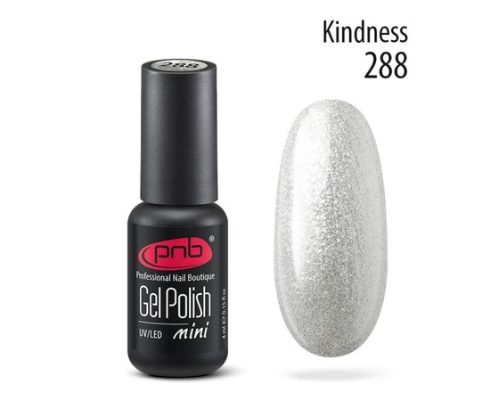 Изображение  Gel polish for nails PNB Gel Polish 4 ml, № 288, Volume (ml, g): 4, Color No.: 288