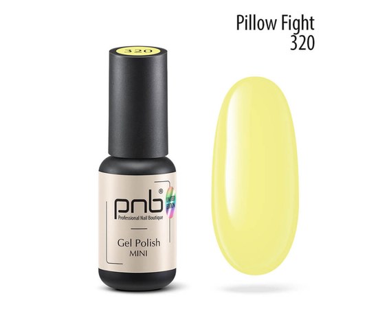 Изображение  Gel polish for nails PNB Gel Polish 4 ml, № 320, Volume (ml, g): 4, Color No.: 320