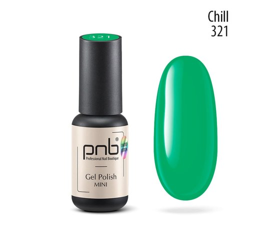 Изображение  Gel polish for nails PNB Gel Polish 4 ml, № 321, Volume (ml, g): 4, Color No.: 321