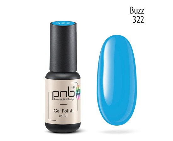 Изображение  Gel polish for nails PNB Gel Polish 4 ml, № 322, Volume (ml, g): 4, Color No.: 322