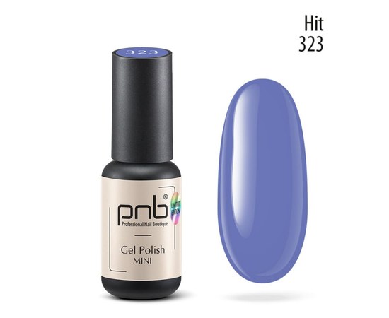 Изображение  Gel polish for nails PNB Gel Polish 4 ml, № 323, Volume (ml, g): 4, Color No.: 323