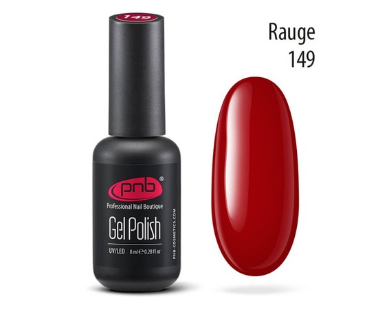 Изображение  Gel polish for nails PNB Gel Polish 8 ml, № 149, Volume (ml, g): 8, Color No.: 149