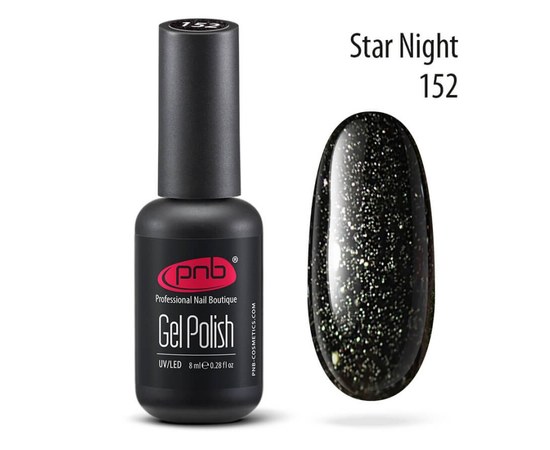 Изображение  Gel polish for nails PNB Gel Polish 8 ml, № 152, Volume (ml, g): 8, Color No.: 152