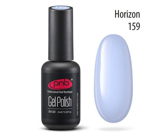 Изображение  Gel polish for nails PNB Gel Polish 8 ml, № 159, Volume (ml, g): 8, Color No.: 159