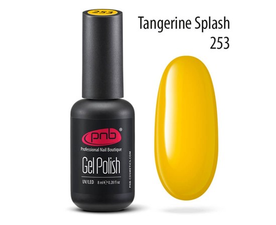 Изображение  Gel polish for nails PNB Gel Polish 8 ml, № 253, Volume (ml, g): 8, Color No.: 253