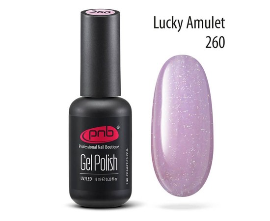 Изображение  Gel polish for nails PNB Gel Polish 8 ml, № 260, Volume (ml, g): 8, Color No.: 260
