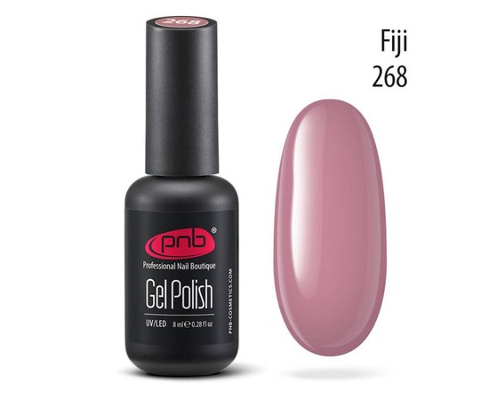 Изображение  Gel polish for nails PNB Gel Polish 8 ml, № 268, Volume (ml, g): 8, Color No.: 268